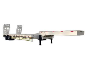 Low Bed Semi Trailer