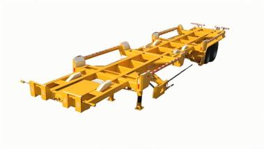 Skeleton Semi Trailer