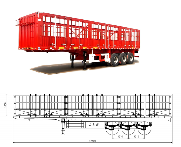 Fence Semi Trailer